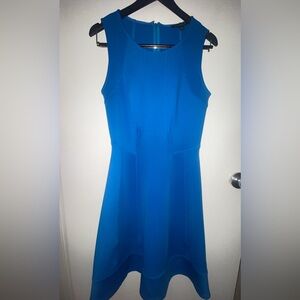 Sharagano Vibrant Blue Mini Dress